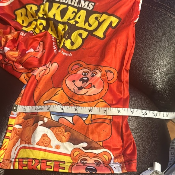 Quick-Dry Men's Novelty Boxer Brief Elastic Underwear Cartoon & Food Print Large - Picture 11 of 12